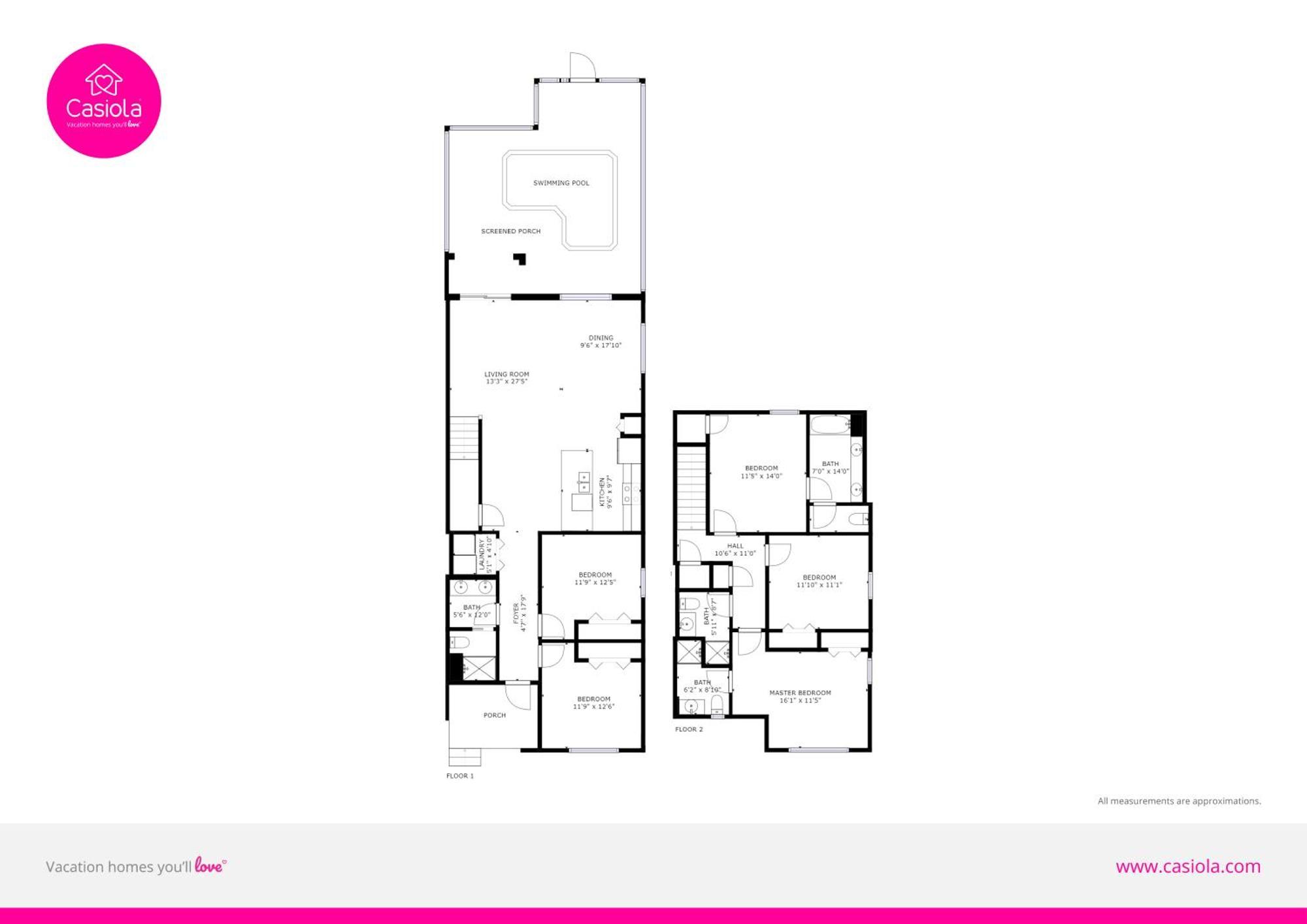 Beautiful Modern Home Wprivate Pool Near Wdw Kissimmee Exterior foto