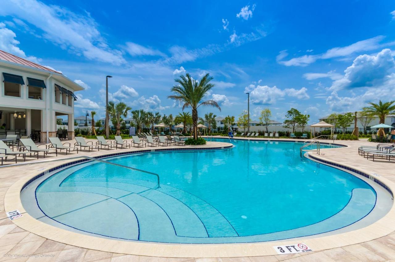 Beautiful Modern Home Wprivate Pool Near Wdw Kissimmee Exterior foto